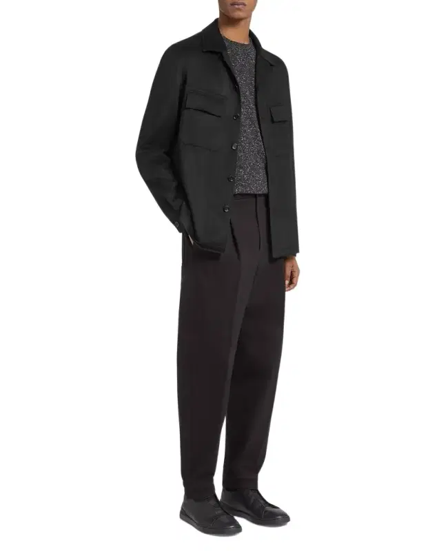 Men's Cashmere Overshirt