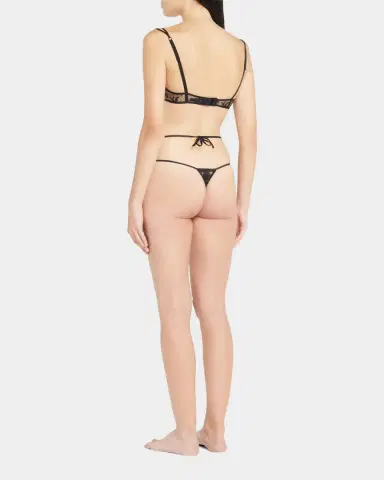 Kiki de Montparnasse Jolie Strappy Lace Thong | Thumbnail 3