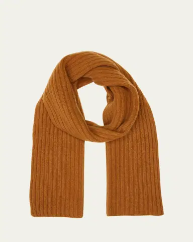 PORTOLANO Ribbed Cashmere Scarf | Thumbnail 5