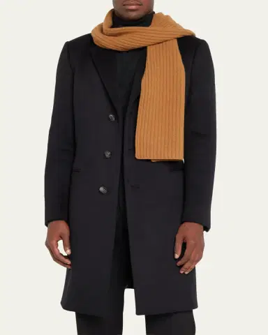 PORTOLANO Ribbed Cashmere Scarf | Thumbnail 7