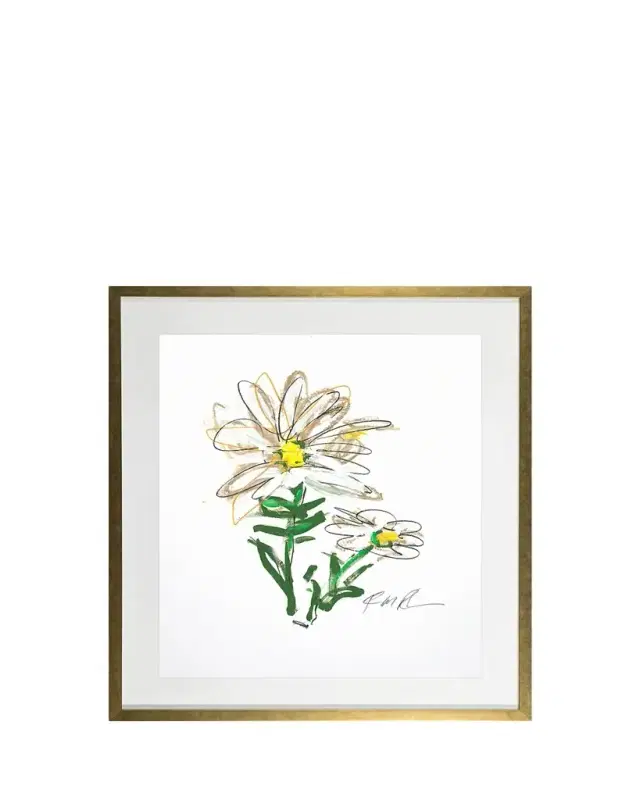 RFA Fine Art "Yellow & White Daisy - Flower 5" Giclee by Robert Robinson
