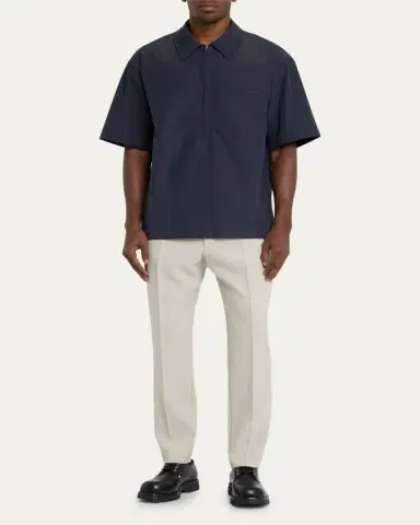 3.1 Phillip Lim Men's Half-Zip Popover Shirt | Thumbnail 2
