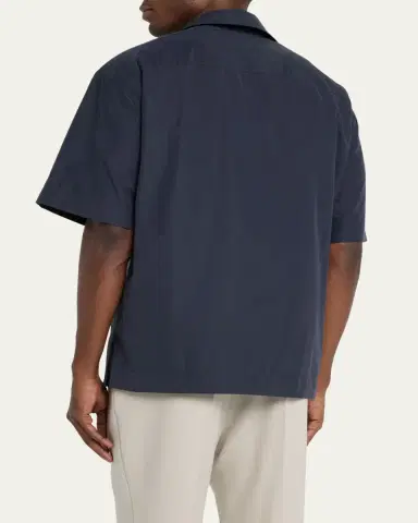3.1 Phillip Lim Men's Half-Zip Popover Shirt | Thumbnail 3