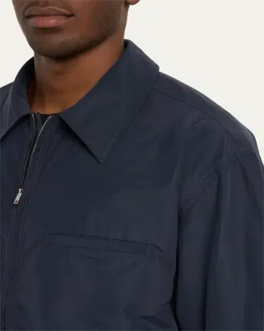 3.1 Phillip Lim Men's Half-Zip Popover Shirt | Thumbnail 5