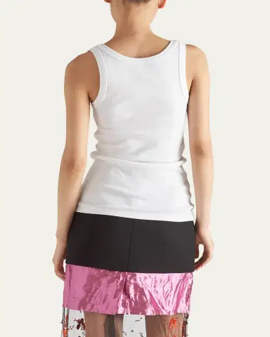 Prada Runway Logo Tank Top | Thumbnail 3 Prada Runway Logo Tank Top | Thumbnail 3