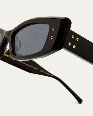 Valentino Garavani Quattro Acetate & Titanium Cat-Eye Sunglasses | Thumbnail 4 Valentino Garavani Quattro Acetate & Titanium Cat-Eye Sunglasses | Thumbnail 4
