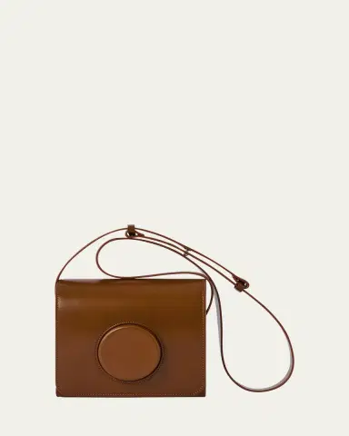 LEMAIRE Flap Leather Camera Crossbody Bag | Thumbnail 6