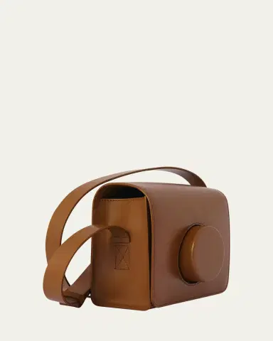 LEMAIRE Flap Leather Camera Crossbody Bag | Thumbnail 7