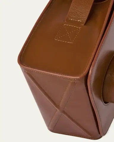 LEMAIRE Flap Leather Camera Crossbody Bag | Thumbnail 9