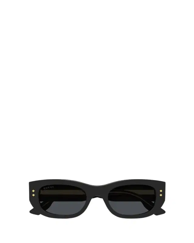 Embellished Rectangle Acetate Sunglasses