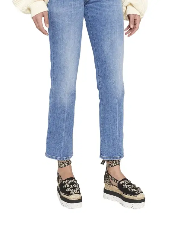 Stella McCartney Gaia Organic Canvas Espadrille Sandals