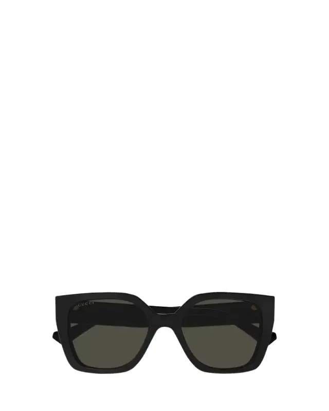 Color-Block GG Injection Plastic Cat-Eye Sunglasses