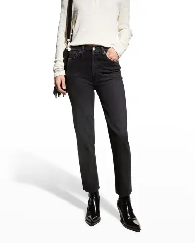 RE/DONE 70s Stovepipe Distressed Jeans | Thumbnail 2 RE/DONE 70s Stovepipe Distressed Jeans | Thumbnail 2