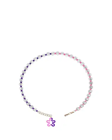 Bea Bongiasca B Multi Beaded Necklace with Rock Crystal | Thumbnail 1 Bea Bongiasca B Multi Beaded Necklace with Rock Crystal | Thumbnail 1