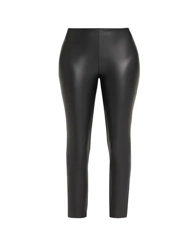 Jo Mixed-Media Leggings