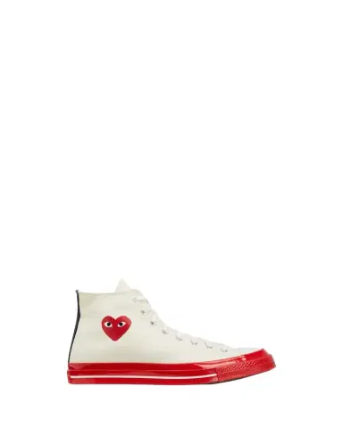 Comme des Garçons x Converse Men's PLAY Chuck 70 High-Top Sneakers | Thumbnail 1
