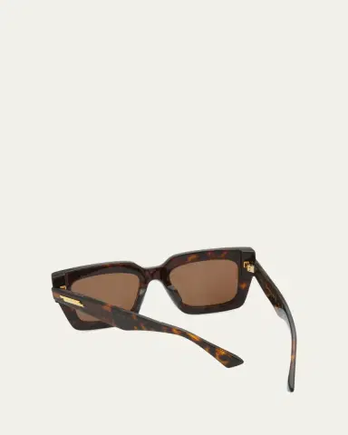 Bottega Veneta Raised Logo Acetate Cat-Eye Sunglasses | Thumbnail 4 Bottega Veneta Raised Logo Acetate Cat-Eye Sunglasses | Thumbnail 4