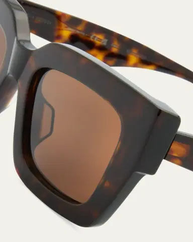 Bottega Veneta Raised Logo Acetate Cat-Eye Sunglasses | Thumbnail 7 Bottega Veneta Raised Logo Acetate Cat-Eye Sunglasses | Thumbnail 7