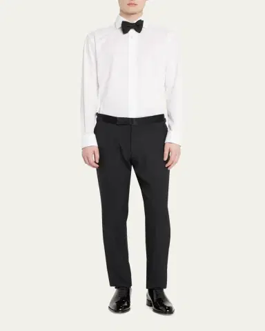 Tom Ford Men's Elkan Patent Leather Oxfords | Thumbnail 3