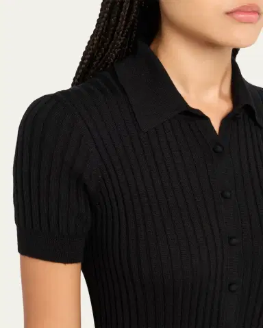 Gabriela Hearst Amor Polo Ribbed Cashmere Dress | Thumbnail 5 Gabriela Hearst Amor Polo Ribbed Cashmere Dress | Thumbnail 5