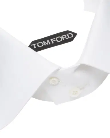TOM FORD Men 's Classic Fit Cotton Dress Shirt | Thumbnail 1