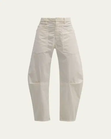 Nili Lotan Shon Mid-Rise Cropped Pants | Thumbnail 21 Nili Lotan Shon Mid-Rise Cropped Pants | Thumbnail 21