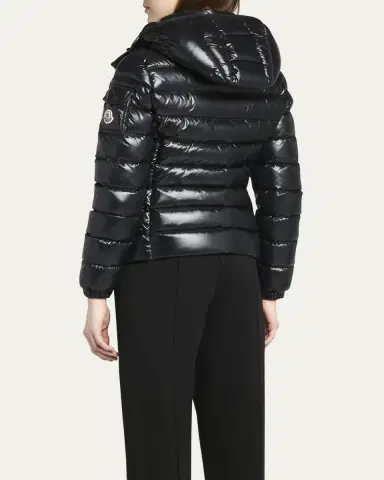 Moncler Bady Hooded Short Down Jacket | Thumbnail 3 Moncler Bady Hooded Short Down Jacket | Thumbnail 3