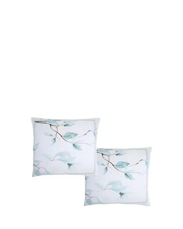 The Lino Japan 500-Thread Count Square Shams, Set of 2