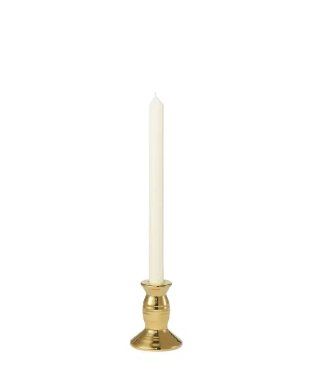 AERIN Allette 4" Small Candleholder, Gold