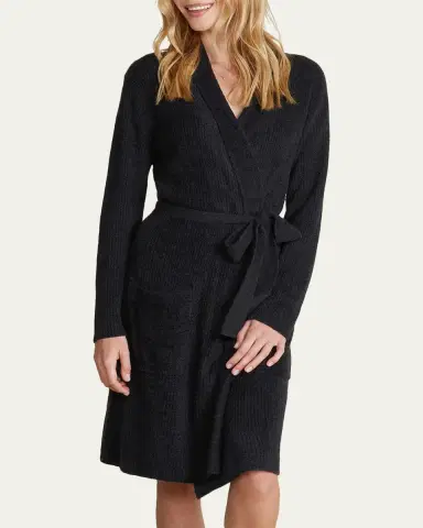 Barefoot Dreams CozyChic Lite Ribbed Robe | Thumbnail 3