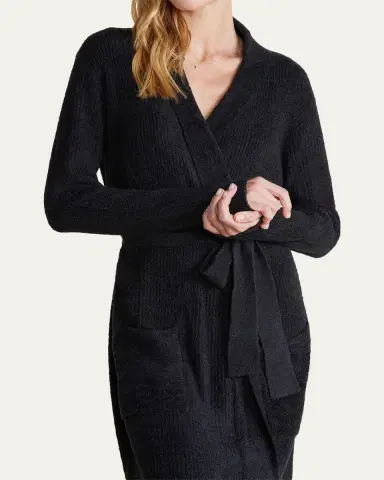 Barefoot Dreams CozyChic Lite Ribbed Robe | Thumbnail 4