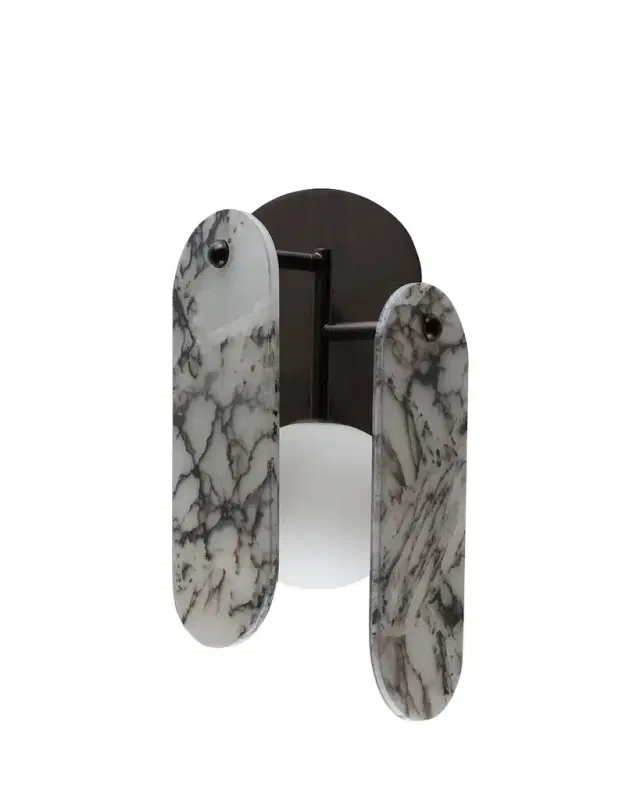 Nina Magon Design from  Megalith Wall Sconce Striae Arya