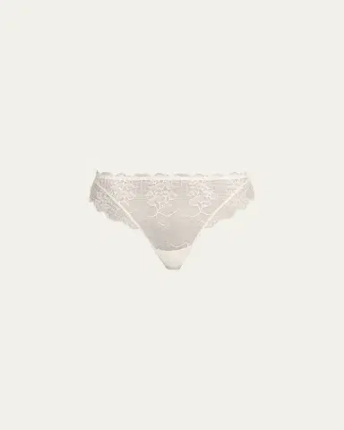 Simone Pérèle Reve Scalloped Lace Tanga | Thumbnail 7