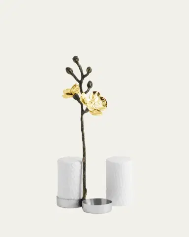 Michael Aram Gold Orchid Salt and Pepper Set | Thumbnail 5