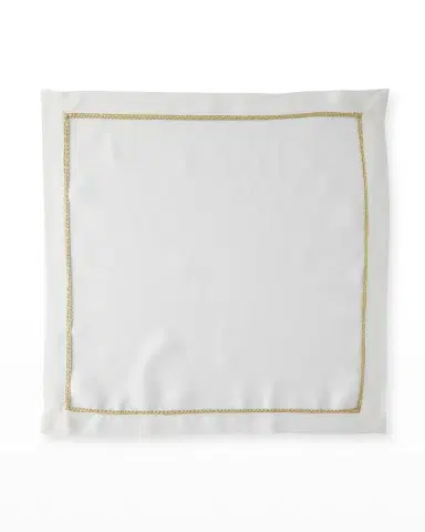 Nomi K Gold Braided Napkin | Thumbnail 1