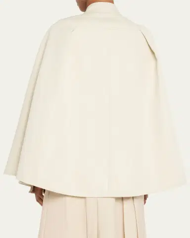 Max Mara Valdez Cotton Cape | Thumbnail 3