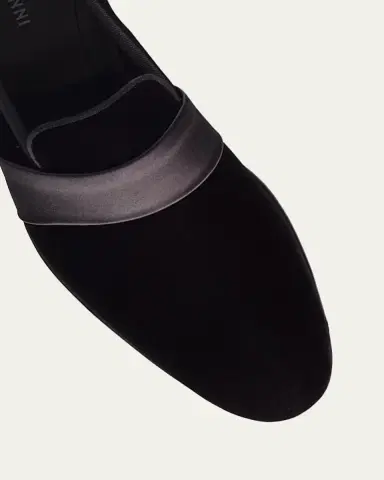 Magnanni Men's Jenaro Velvet Formal Loafers | Thumbnail 4 Magnanni Men's Jenaro Velvet Formal Loafers | Thumbnail 4