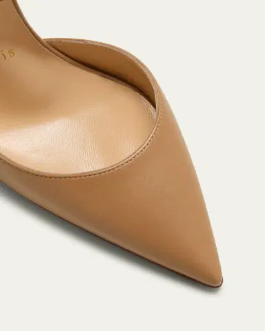 Christian Louboutin Jenlove Calfskin Red Sole Ankle-Strap High-Heel Pumps | Thumbnail 4