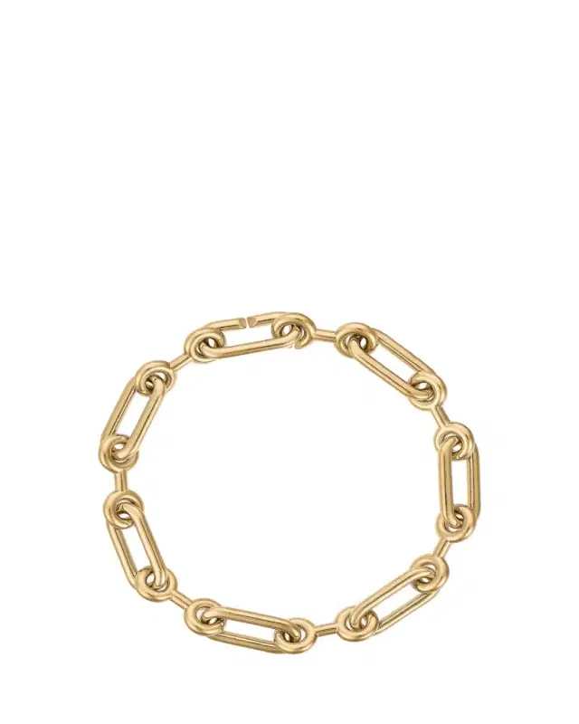 Petit Binary Chain Bracelet Vermeil