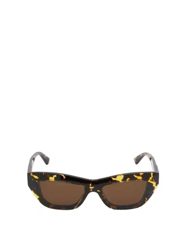 Bottega Veneta Raised Logo Acetate Cat-Eye Sunglasses | Thumbnail 1 Bottega Veneta Raised Logo Acetate Cat-Eye Sunglasses | Thumbnail 1