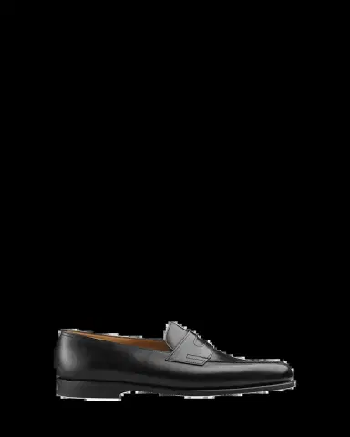 John Lobb Men's Iconic Leather Penny Loafers | Thumbnail 2 John Lobb Men's Iconic Leather Penny Loafers | Thumbnail 2