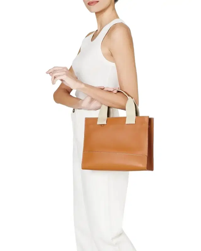 Sole Leather Tote Bag