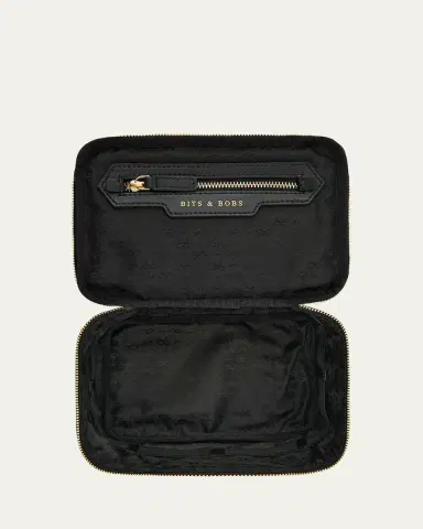 Anya Hindmarch Small Vanity Kit Recycled Nylon Cosmetic Bag | Thumbnail 4 Anya Hindmarch Small Vanity Kit Recycled Nylon Cosmetic Bag | Thumbnail 4