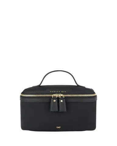 Anya Hindmarch Small Vanity Kit Recycled Nylon Cosmetic Bag | Thumbnail 1 Anya Hindmarch Small Vanity Kit Recycled Nylon Cosmetic Bag | Thumbnail 1