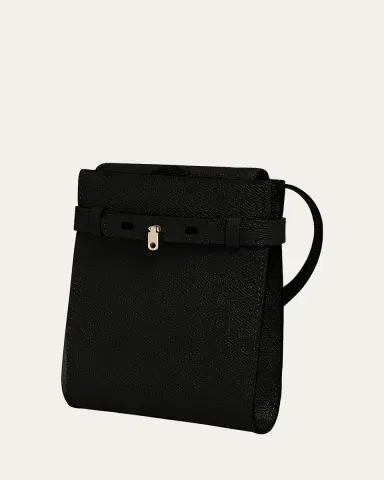 Valextra Men's Brera B-Tracollina Slim Crossbody Bag | Thumbnail 2