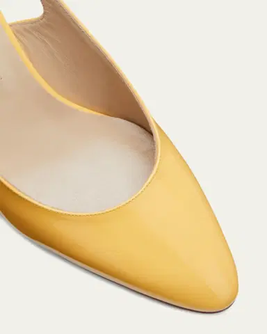 Manolo Blahnik Allurasan Patent Slingback Pumps | Thumbnail 3