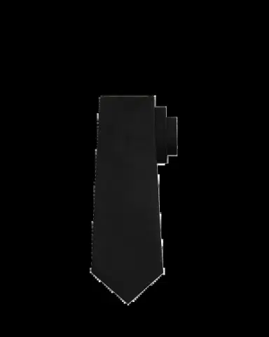 Kiton Men's Silk 7-Fold Tie, Black | Thumbnail 2
