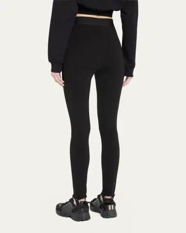 Dolce & Gabbana Branded Elastic High-Waist Leggings w/ Detachable Stirrups | Thumbnail 3 Dolce & Gabbana Branded Elastic High-Waist Leggings w/ Detachable Stirrups | Thumbnail 3