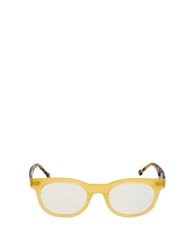 Blue Light Blocking Two-Tone Round Acetate Readers