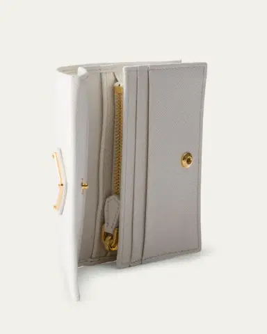 Prada Small Saffiano Leather Wallet | Thumbnail 3 Prada Small Saffiano Leather Wallet | Thumbnail 3